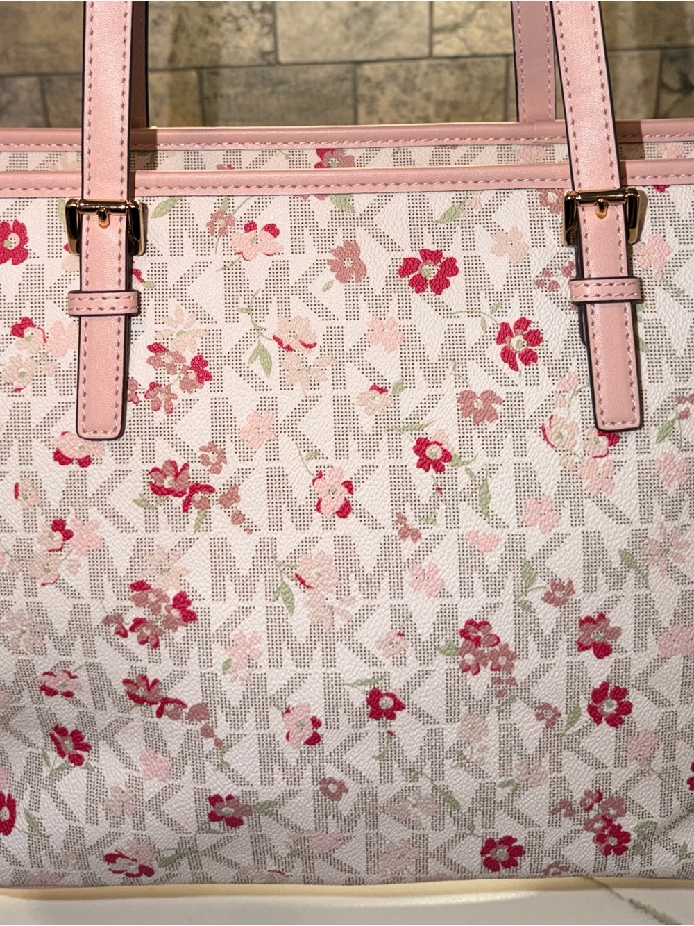 Michael Kors Jet Set Charm Floral Tote